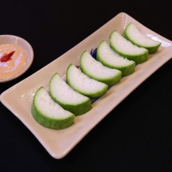 Bầu Luộc Chấm Chao
